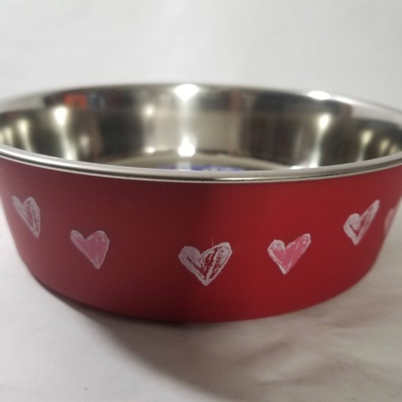 Loving Pets Dog Copy Loving Pets Bella Bowls Red Dog Feeder Bowl
